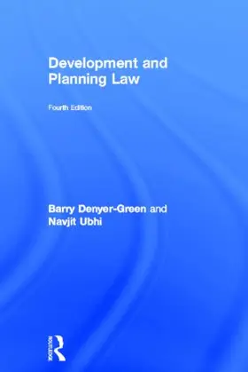 Denyer-Green / Ubhi |  Development and Planning Law | Buch |  Sack Fachmedien