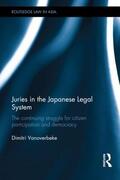 Vanoverbeke |  Juries in the Japanese Legal System | Buch |  Sack Fachmedien