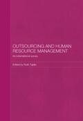Taplin |  Outsourcing and Human Resource Management | Buch |  Sack Fachmedien