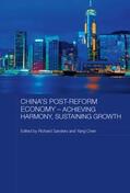 Sanders / Yang |  China's Post-Reform Economy - Achieving Harmony, Sustaining Growth | Buch |  Sack Fachmedien