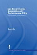 Ma |  Non-Governmental Organizations in Contemporary China | Buch |  Sack Fachmedien