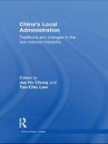 Chung / Lam |  China's Local Administration | Buch |  Sack Fachmedien