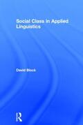 Block |  Social Class in Applied Linguistics | Buch |  Sack Fachmedien