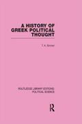 Sinclair |  A History of Greek Political Thought (Routledge Library Editions: Political Science Volume 34) | Buch |  Sack Fachmedien