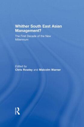 Rowley / Warner |  Whither South East Asian Management? | Buch |  Sack Fachmedien