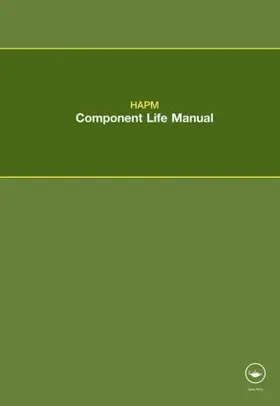  HAPM Component Life Manual | Buch |  Sack Fachmedien