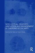 Taplin / Nowak |  Intellectual Property, Innovation and Management in Emerging Economies | Buch |  Sack Fachmedien