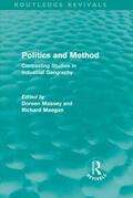 Massey / Meegan |  Politics and Method (Routledge Revivals) | Buch |  Sack Fachmedien