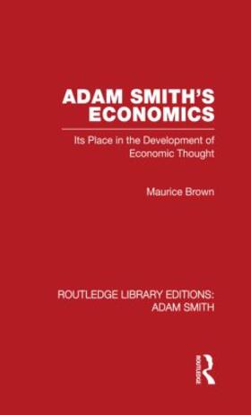 Brown | Adam Smith's Economics | Buch | 978-0-415-56201-0 | sack.de