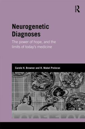 Browner / Preloran | Neurogenetic Diagnoses | Buch | 978-0-415-56365-9 | sack.de