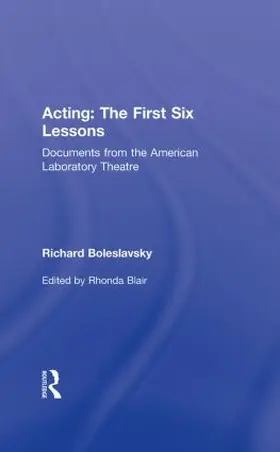 Boleslavsky / Blair |  Acting | Buch |  Sack Fachmedien