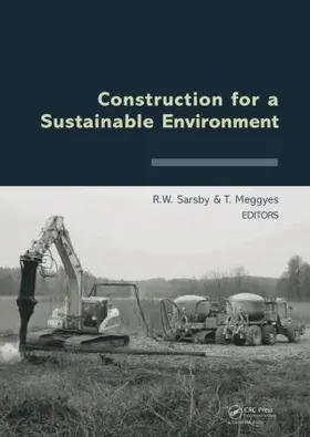 Sarsby / Meggyes |  Construction for a Sustainable Environment | Buch |  Sack Fachmedien