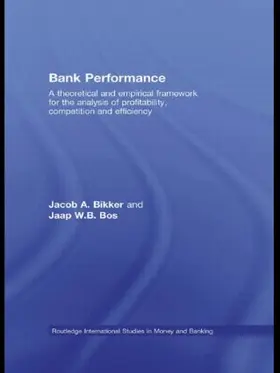 Bikker / Bos |  Bank Performance | Buch |  Sack Fachmedien