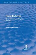 Kamm |  Hope Deferred (Routledge Revivals) | Buch |  Sack Fachmedien