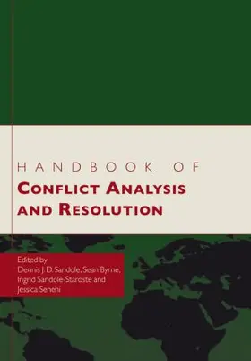 Sandole / Byrne / Sandole-Staroste | Handbook of Conflict Analysis and Resolution | Buch | 978-0-415-57735-9 | www.sack.de