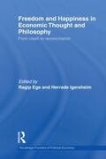 Ege / Igersheim |  Freedom and Happiness in Economic Thought and Philosophy | Buch |  Sack Fachmedien