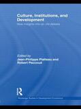 Platteau / Peccoud |  Culture, Institutions, and Development | Buch |  Sack Fachmedien