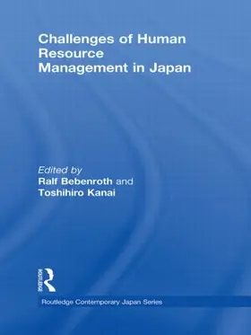 Bebenroth / Kanai |  Challenges of Human Resource Management in Japan | Buch |  Sack Fachmedien