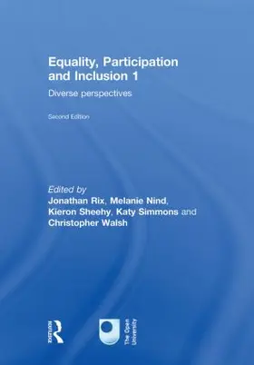 Rix / Nind / Sheehy | Equality, Participation and Inclusion 1 | Buch | 978-0-415-58423-4 | www.sack.de