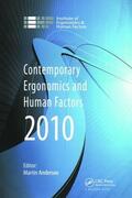 Anderson |  Contemporary Ergonomics and Human Factors 2010 | Buch |  Sack Fachmedien