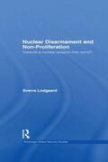 Lodgaard |  Nuclear Disarmament and Non-Proliferation | Buch |  Sack Fachmedien