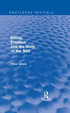 Letwin | Ethics, Emotion and the Unity of the Self | Buch | 978-0-415-58932-1 | sack.de