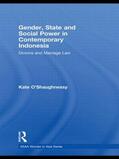 O'Shaughnessy |  Gender, State and Social Power in Contemporary Indonesia | Buch |  Sack Fachmedien