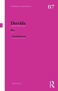 Coyne |  Derrida for Architects | Buch |  Sack Fachmedien