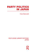Baerwald |  Party Politics in Japan | Buch |  Sack Fachmedien
