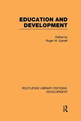 Garrett |  Education and Development | Buch |  Sack Fachmedien