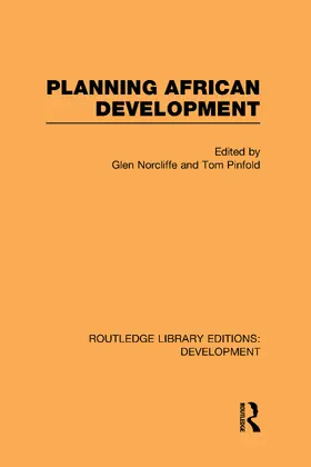 Norcliffe / Pinfold |  Planning African Development | Buch |  Sack Fachmedien