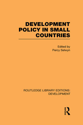 Selwyn | Development Policy in Small Countries | Buch | 978-0-415-59666-4 | sack.de