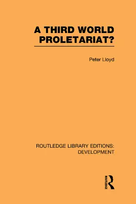 Lloyd |  A Third World Proletariat? | Buch |  Sack Fachmedien