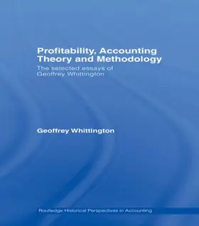 Whittington |  Profitability, Accounting Theory and Methodology | Buch |  Sack Fachmedien