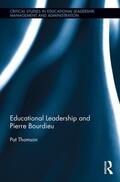 Thomson |  Educational Leadership and Pierre Bourdieu | Buch |  Sack Fachmedien