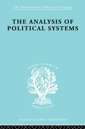 Verney |  The Analysis of Political Systems | Buch |  Sack Fachmedien