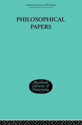Moore |  Philosophical Papers | Buch |  Sack Fachmedien