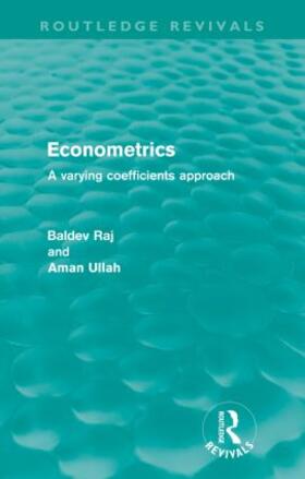Raj / Ullah | Econometrics (Routledge Revivals) | Buch | sack.de