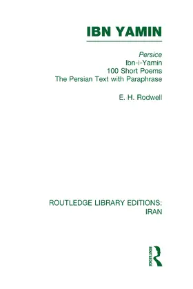Rodwell |  Routledge Library Editions: Iran Mini-Set B: Literature, Linguistics & Cultural Studies | Buch |  Sack Fachmedien