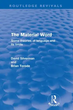 Silverman | The Material Word (Routledge Revivals) | Buch | 978-0-415-61094-0 | sack.de
