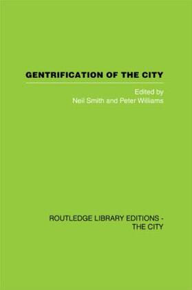 Smith / Williams |  Gentrification of the City | Buch |  Sack Fachmedien