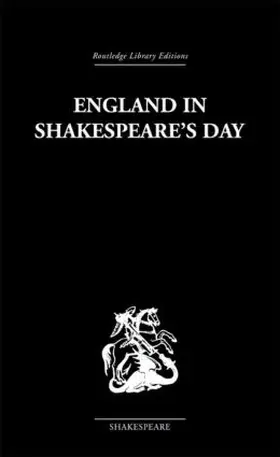Harrison | England in Shakespeare's Day | Buch | 978-0-415-61230-2 | www.sack.de