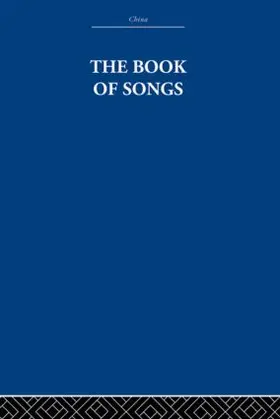 Estate / Waley |  The Book of Songs | Buch |  Sack Fachmedien