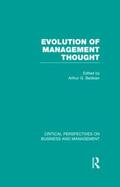 Bedeian |  Evolution of Management Thought | Buch |  Sack Fachmedien