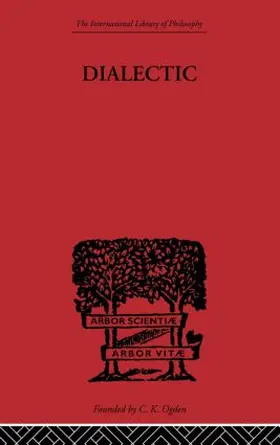 Adler |  Dialectic | Buch |  Sack Fachmedien