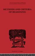 Crawshay-Williams |  Methods and Criteria of Reasoning | Buch |  Sack Fachmedien