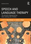 Kersner / Wright |  Speech and Language Therapy | Buch |  Sack Fachmedien