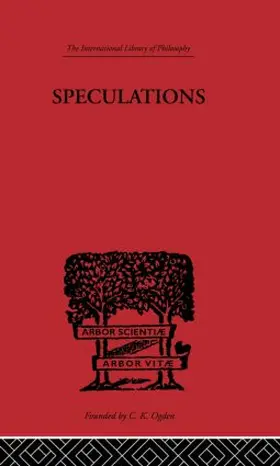 Read |  Speculations | Buch |  Sack Fachmedien