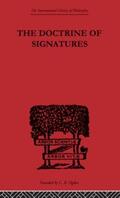 Buchanan |  The Doctrine of Signatures | Buch |  Sack Fachmedien