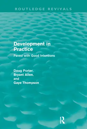 Porter / Allen / Thompson | Development in Practice (Routledge Revivals) | Buch | 978-0-415-61634-8 | sack.de